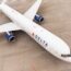 Delta Air Lines Geneva flights JFK pullback