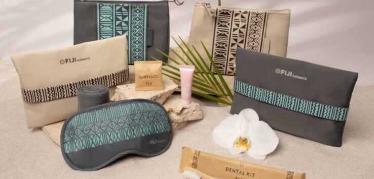 Fiji Airways Business Class amenity kits