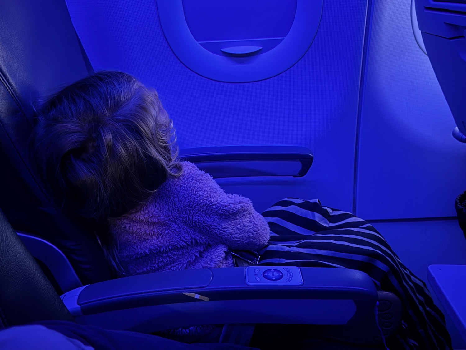 a child sitting in a chair