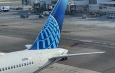an airplane on the runway