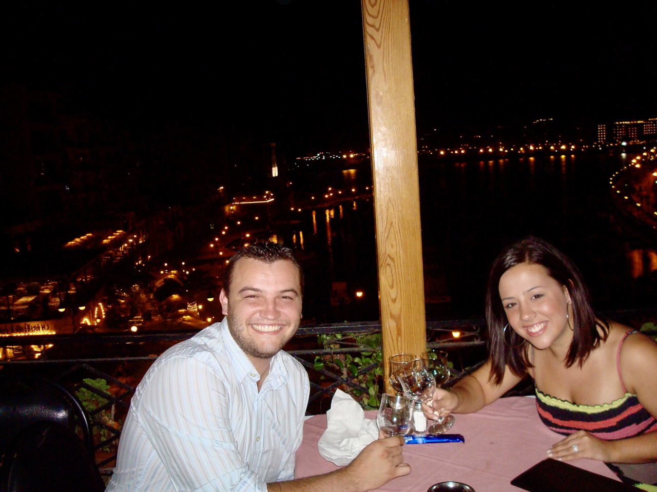 dinner in Malta steakhouse