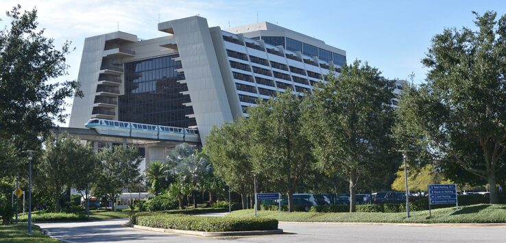 Disney Contemporary Resort via wiki commons