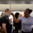 Frontier Airlines mom blocks aisle