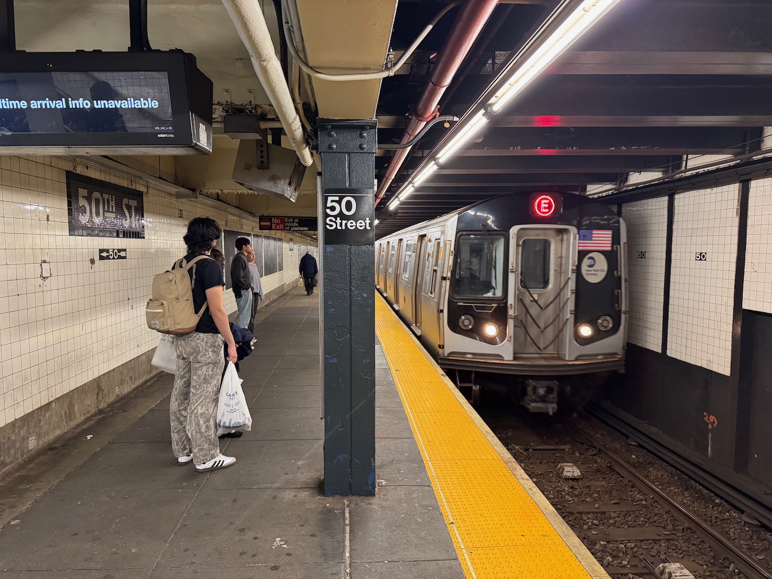 a train at a subway station