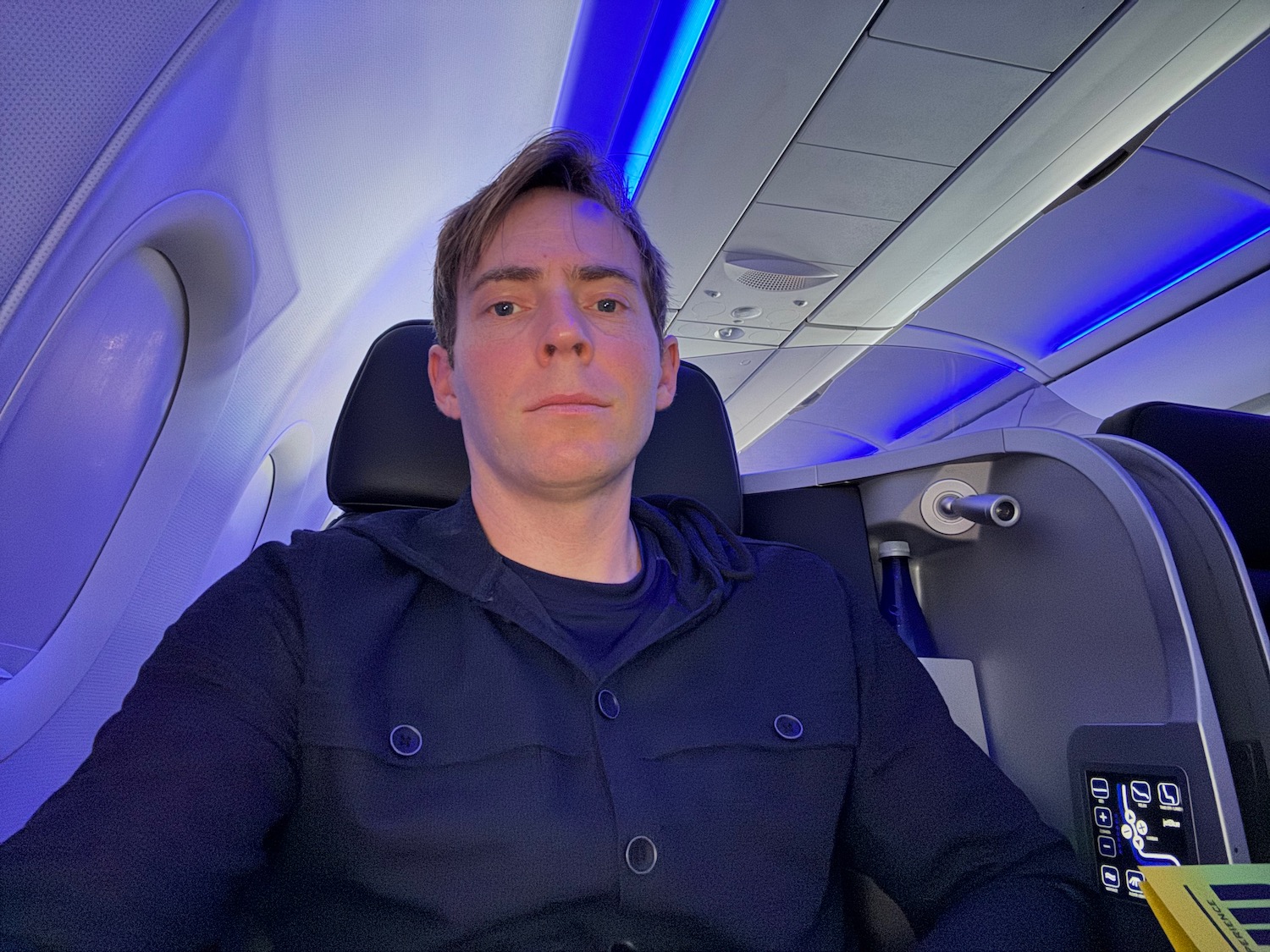 a man sitting in a chair