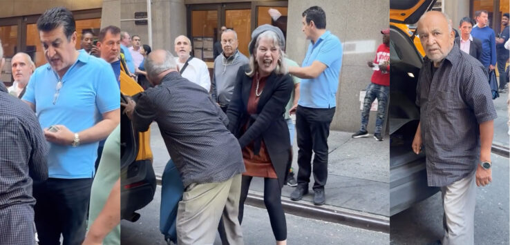 New York Taxi Driver refuse to pay