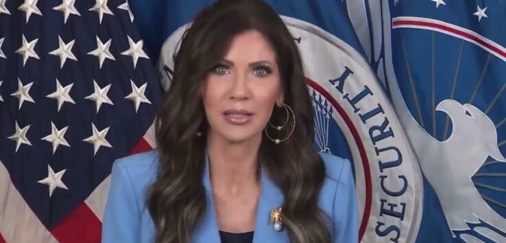 Kristi Noem shutdown video