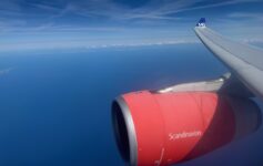 SAS India flight