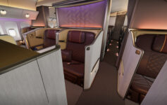 a seat in a plane