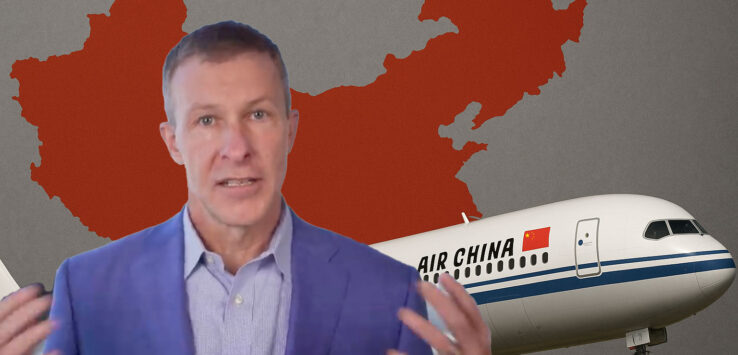 United CEO Scott Kirby China Russia Airspace