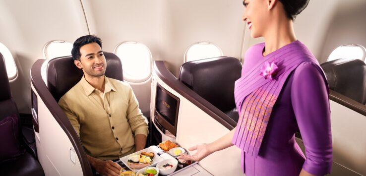 Thai Airways Premium Economy Plus service