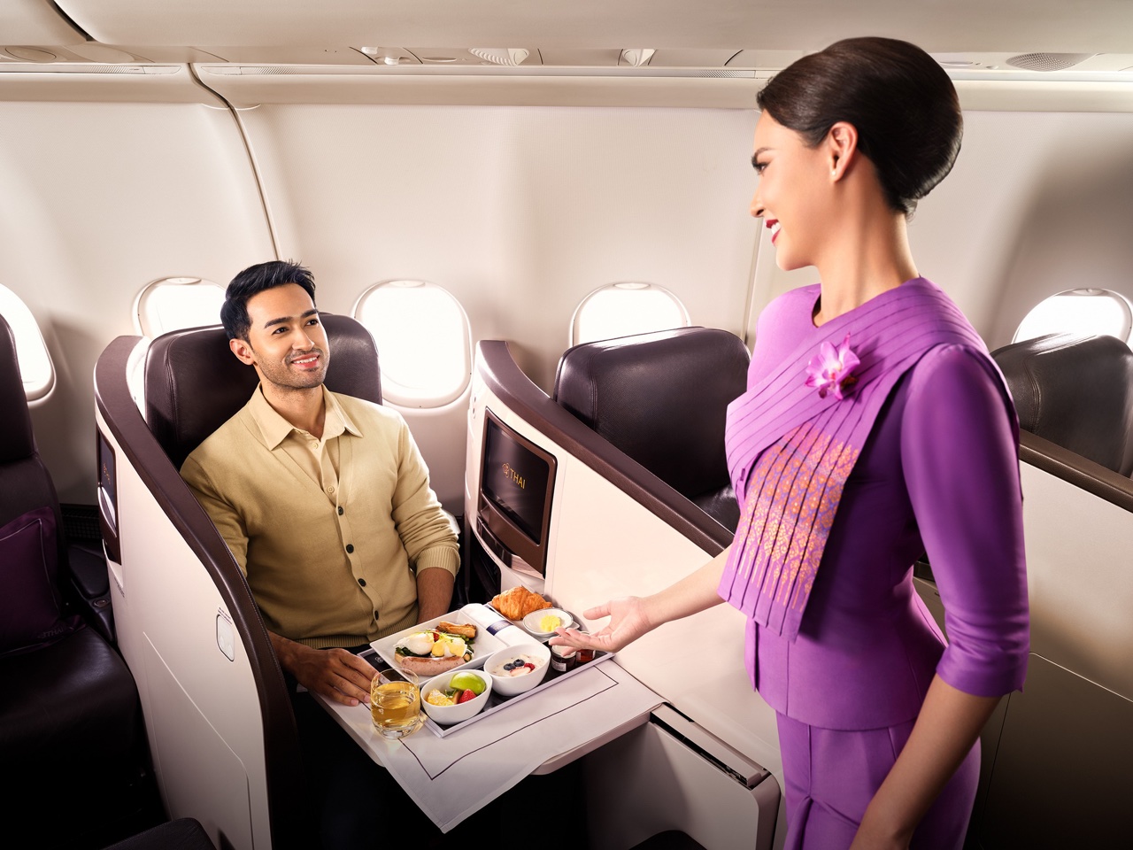 Thai Airways Premium Economy Plus service