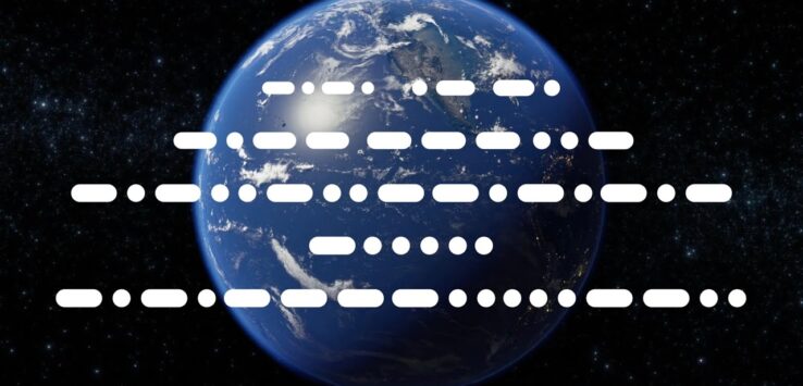United Airlines Morse Code