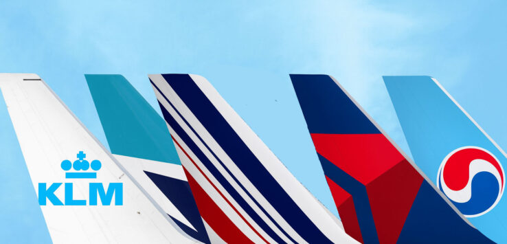 Delta Air France-KLM Korean Air WestJet