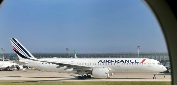 Air France Airbus A350 in Paris
