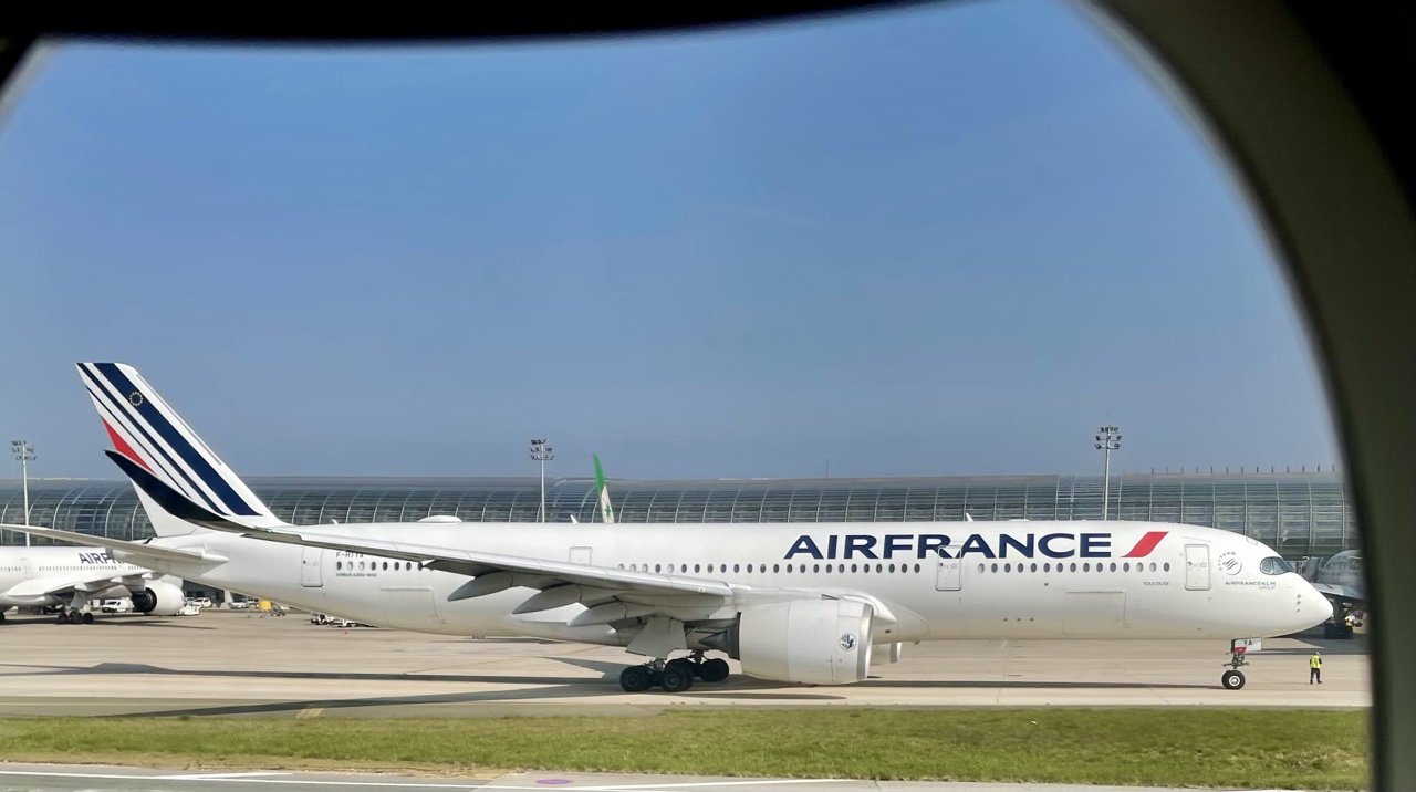 Air France Airbus A350 in Paris
