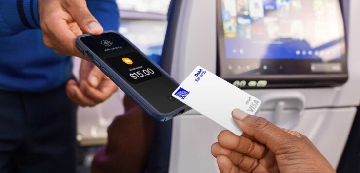 united airlines debit card earns miles
