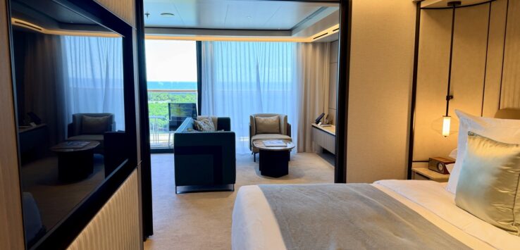 the ritz carlton yacht collection bedroom view