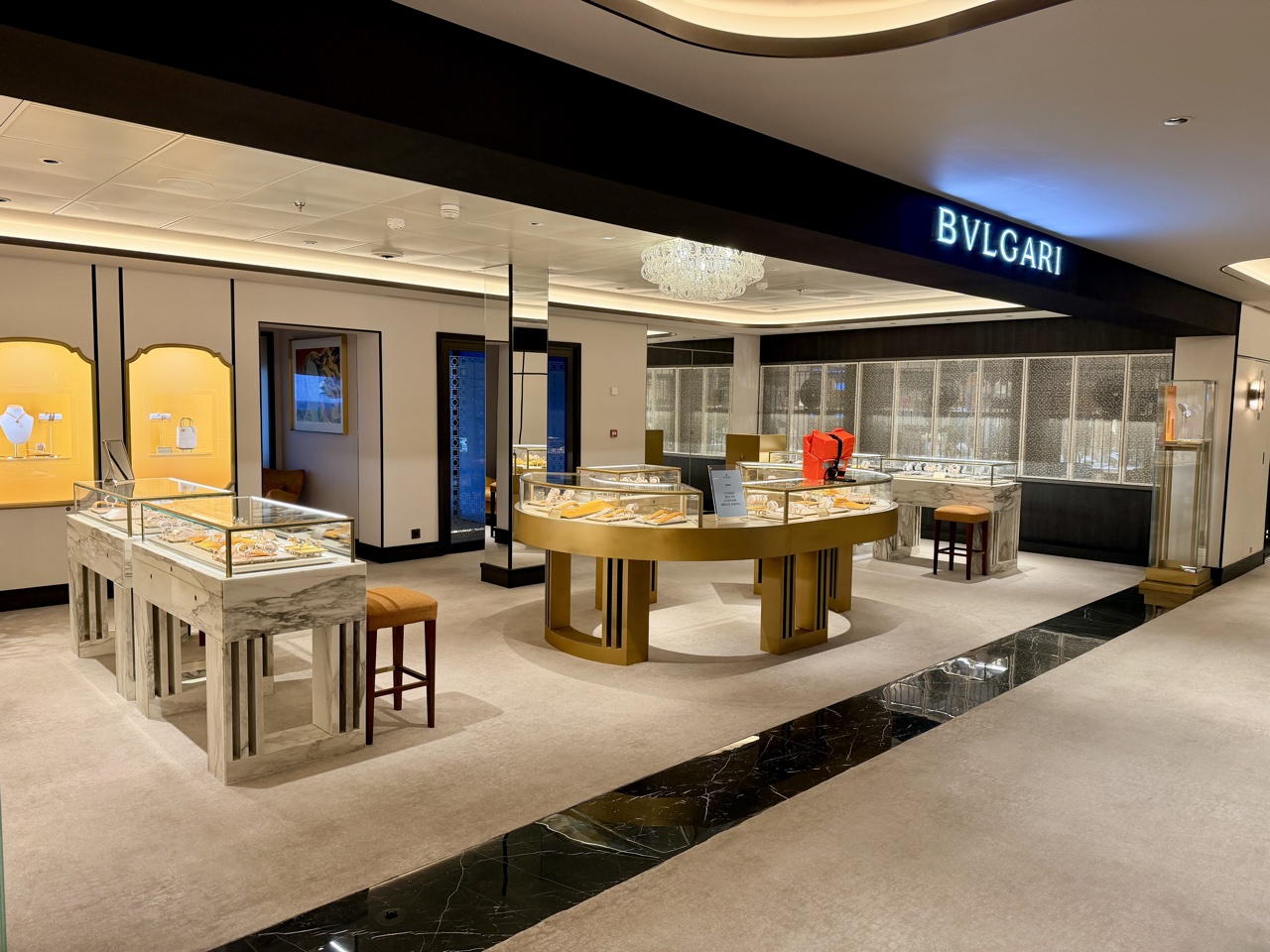 the ritz carlton yacht collection bulgari watch store