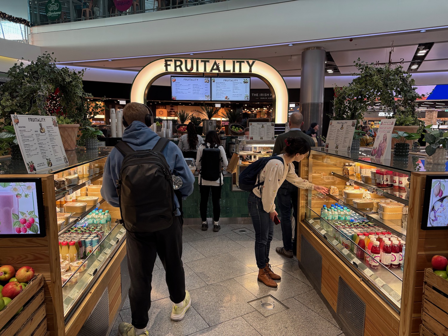 people standing in a store