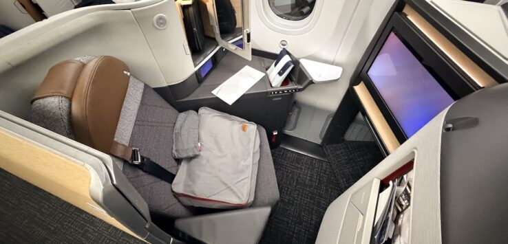 American Airlines Boeing 787-9 Premium Business Class seat