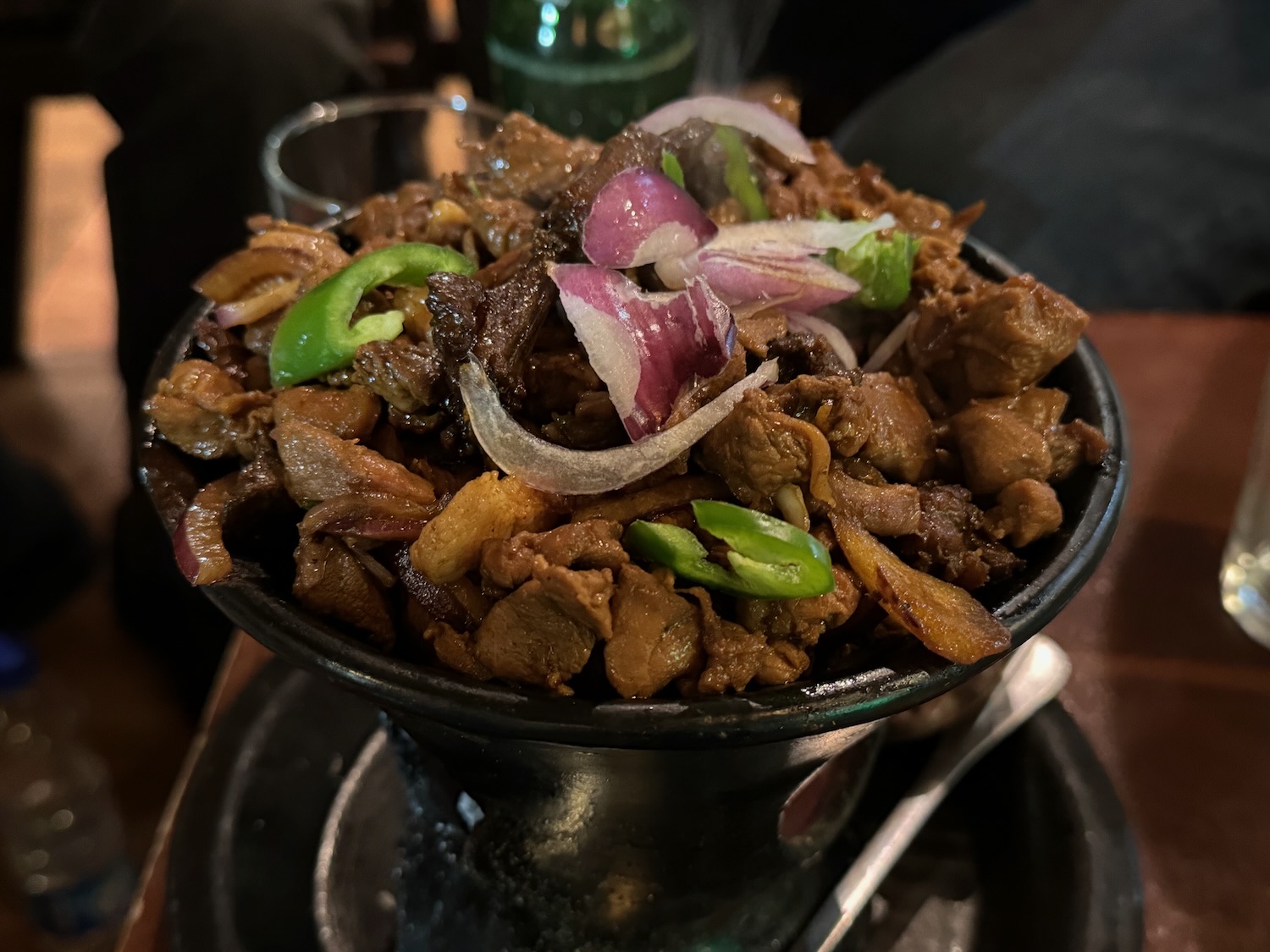 a bowl of food on a plate