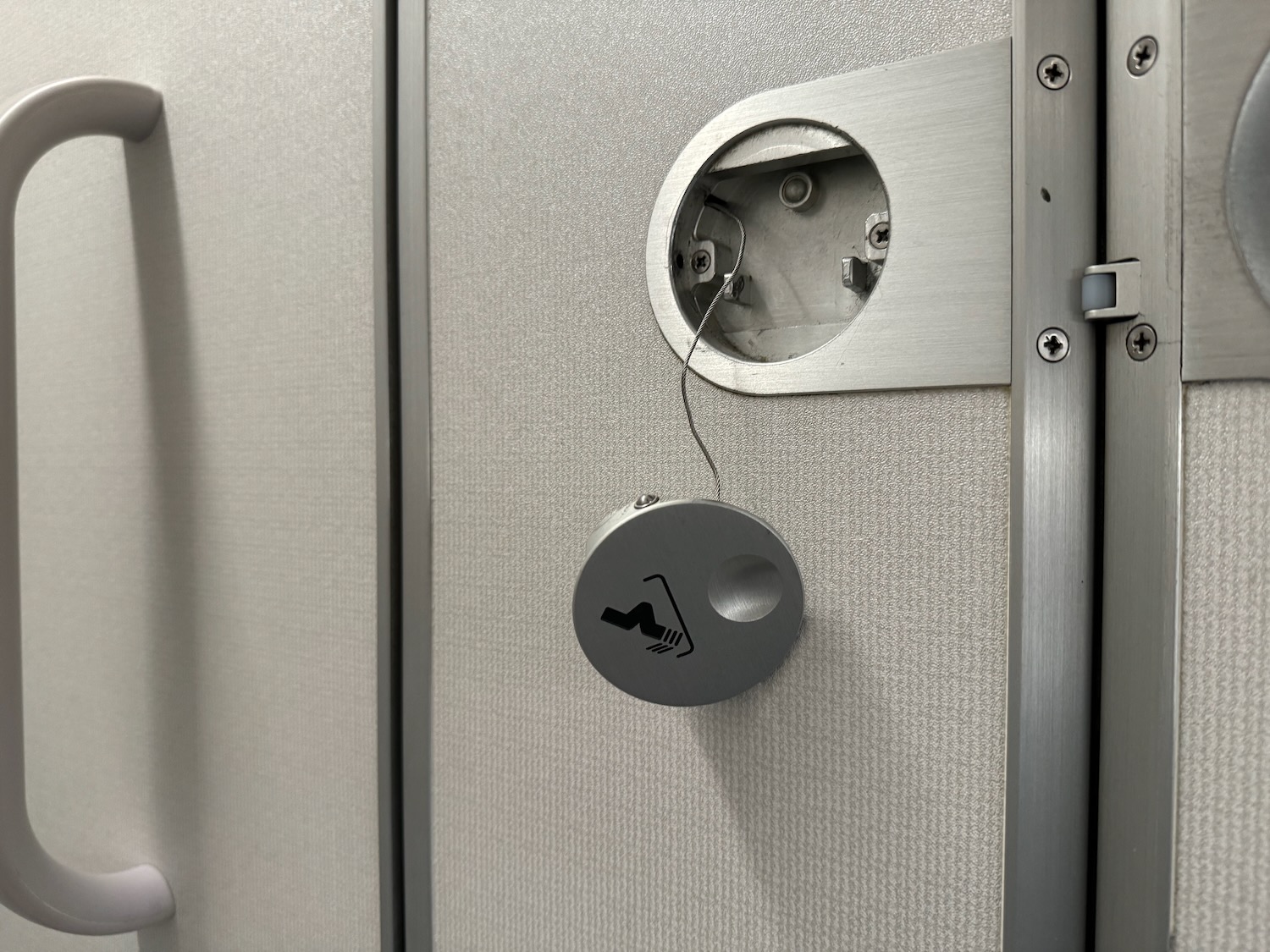 a close up of a lock