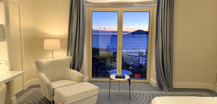 Hyatt Hotel Martinez Cannes France sea view sunset