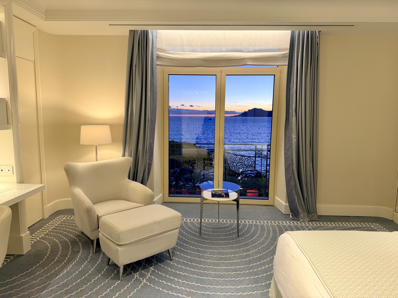 Hyatt Hotel Martinez Cannes France sea view sunset