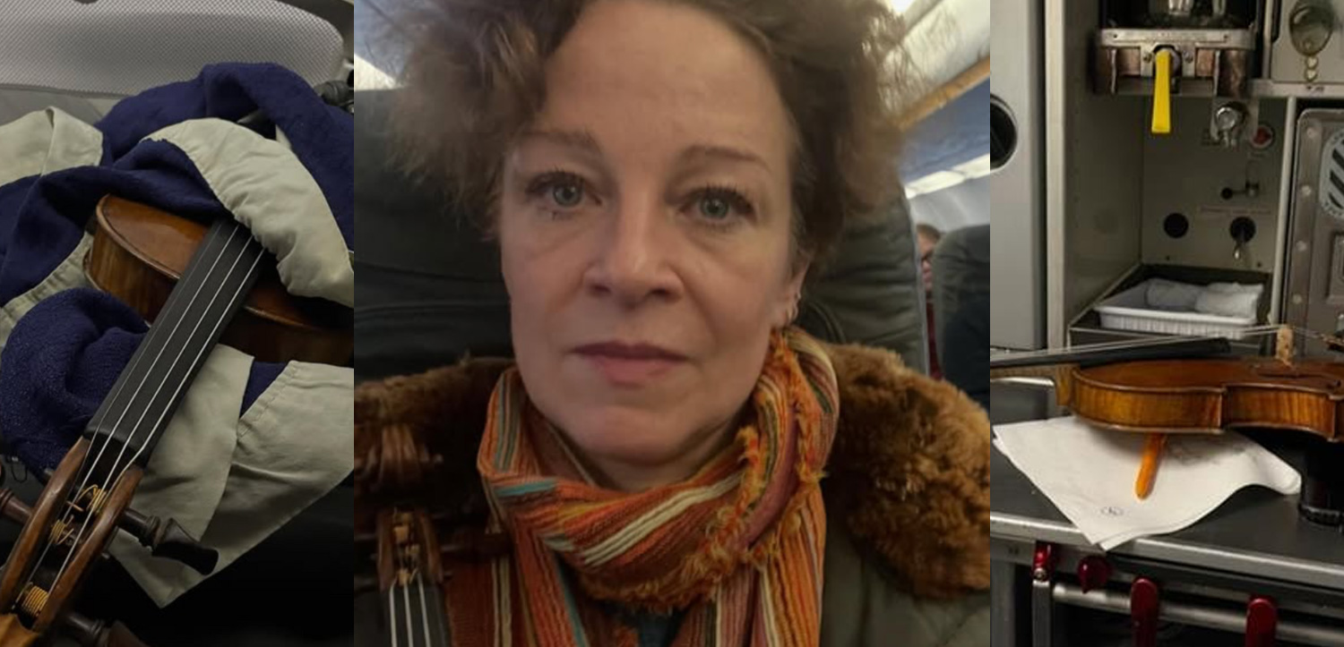 Lufthansa Forces Violinist To Travel With 1782 Instrument Outside Its Case