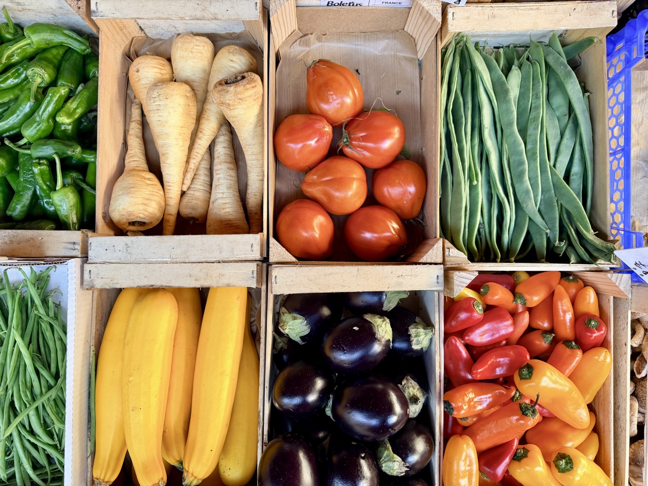 Monte Carlo Monaco market veg