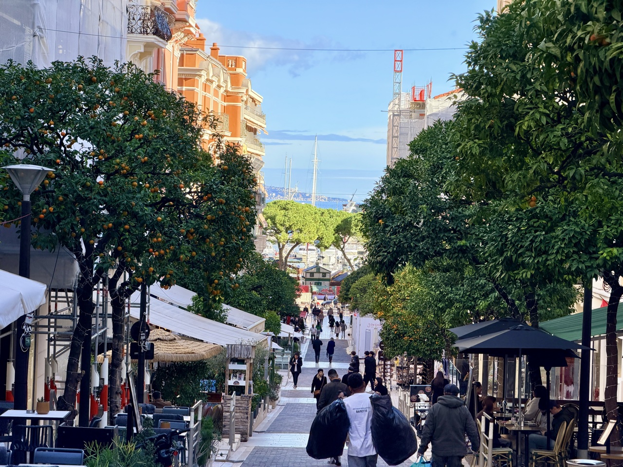 Monte Carlo Monaco view to bay