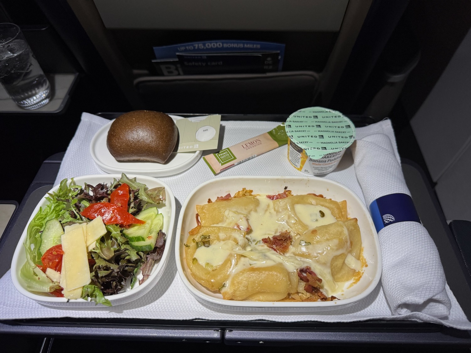 food on a tray on a tray