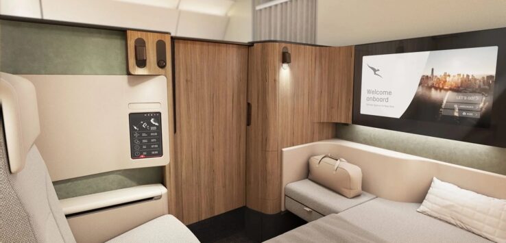 Qantas retired executives first class