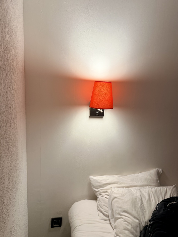 Two Star Hotel Cannes France - light