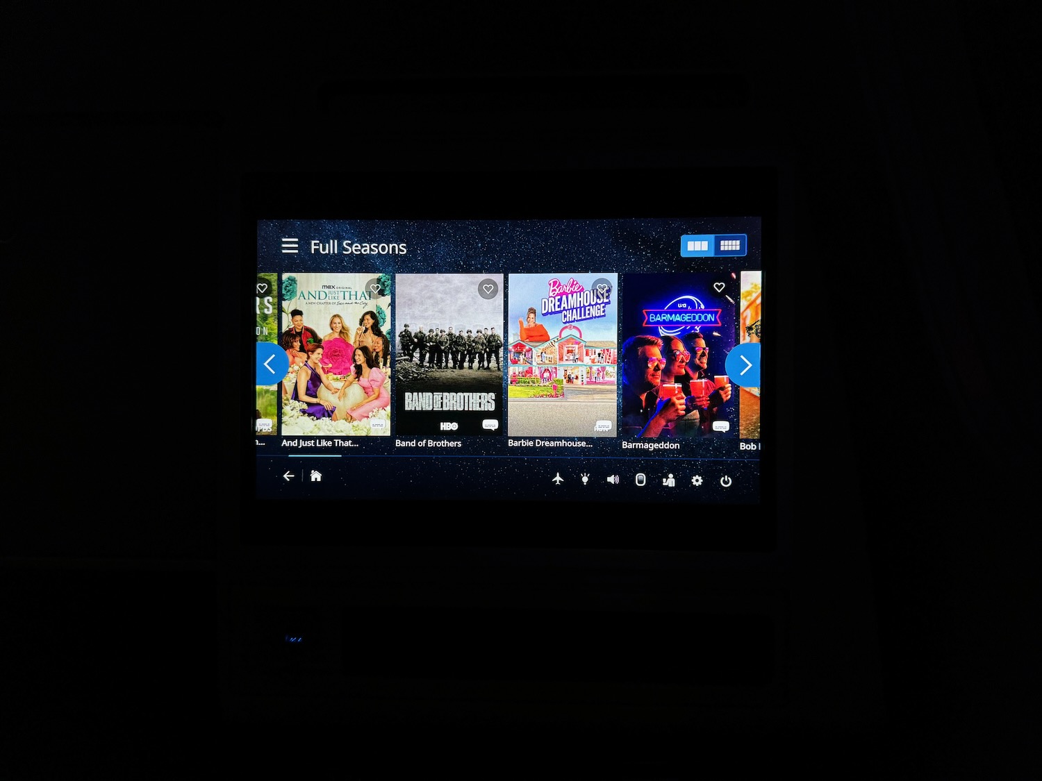 a screen shot of a television