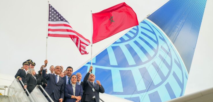 United Airlines Newark Casablanca diversion