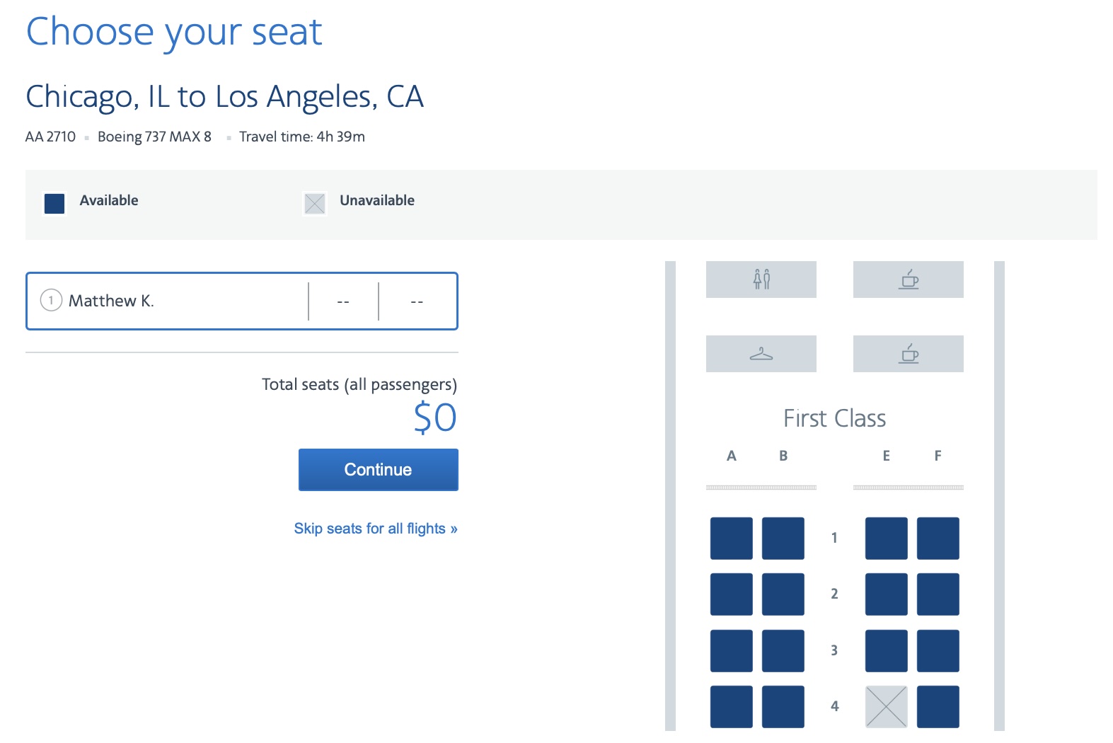 a screenshot of a plane ticket