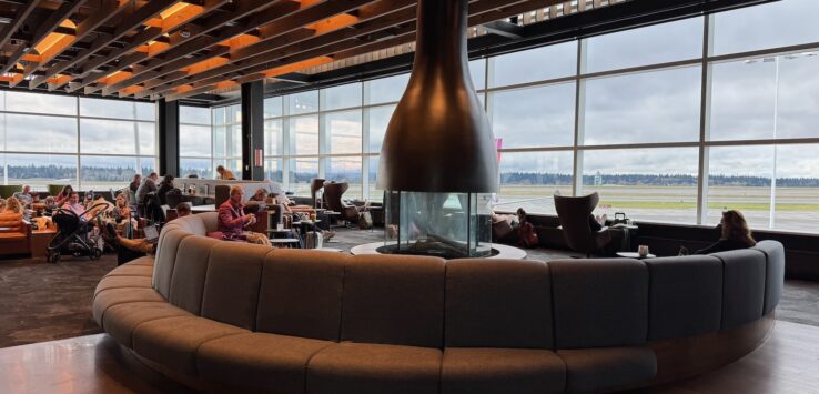 Alaska Airlines Lounge Seattle Review
