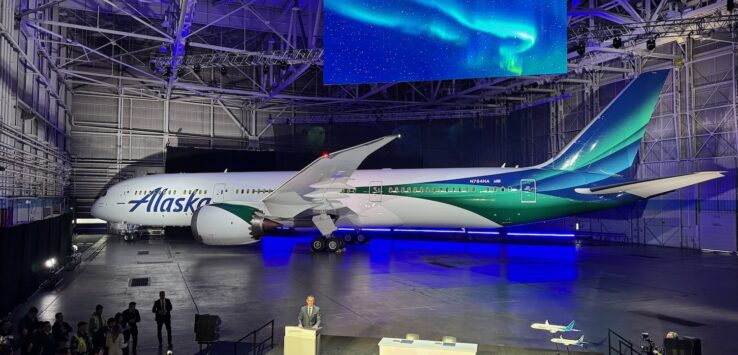 Alaska Airlines new global livery