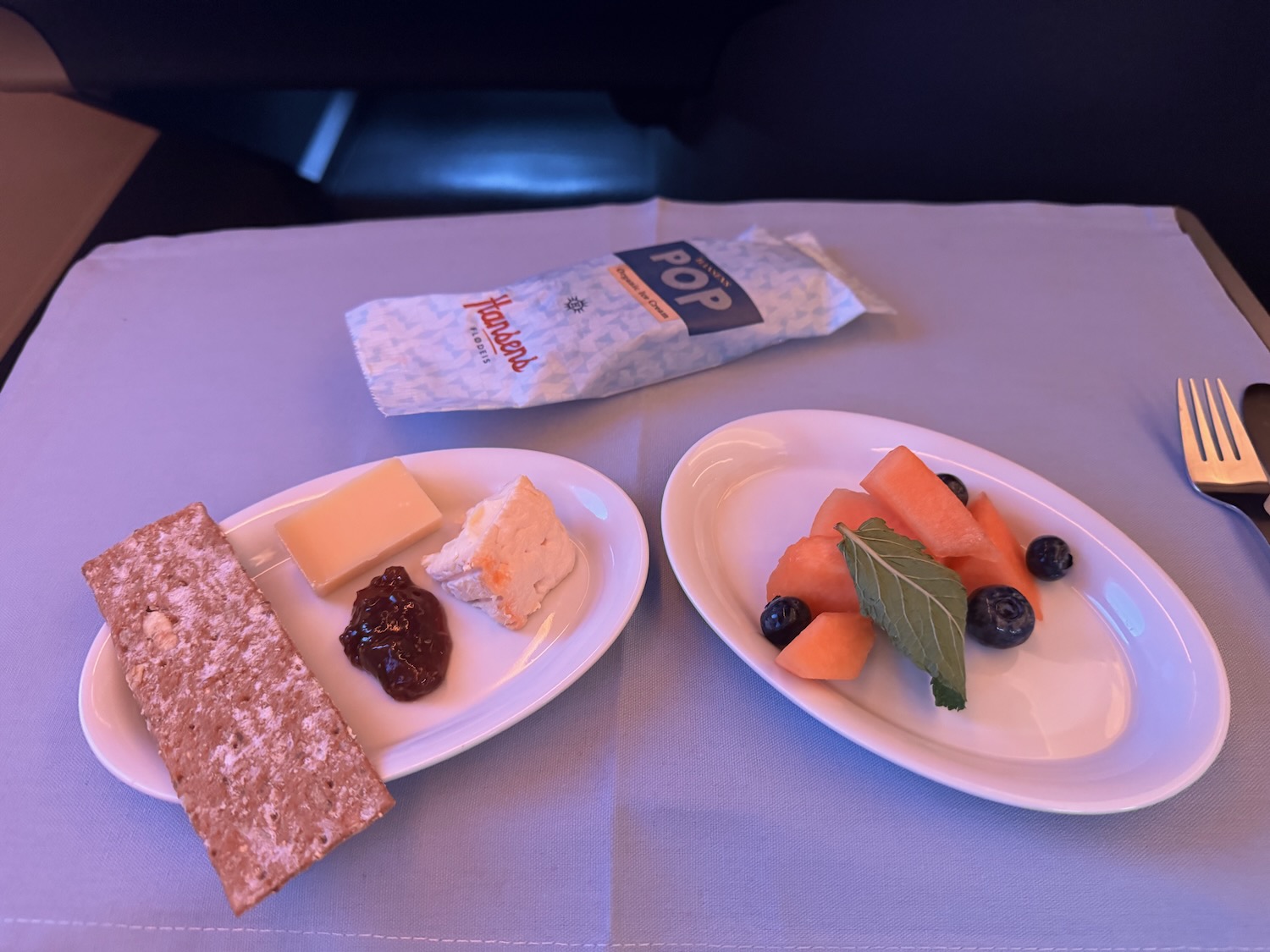 plates of food on a table