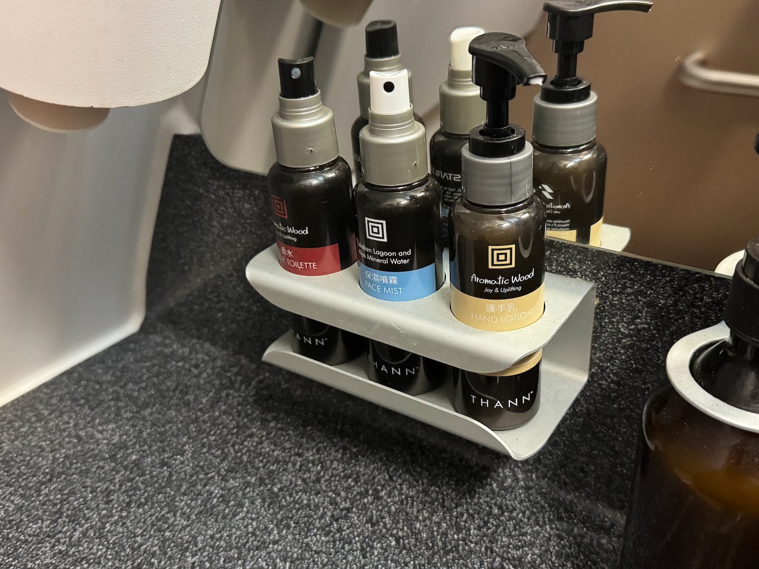 a group of bottles of liquid