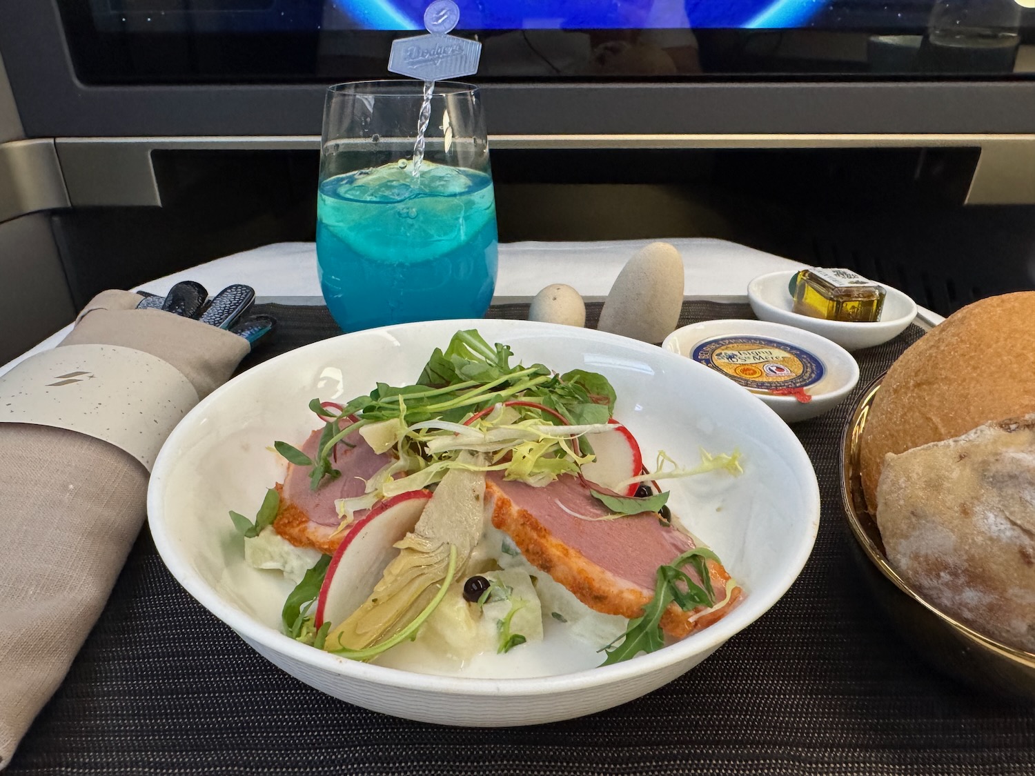 a bowl of food on a table