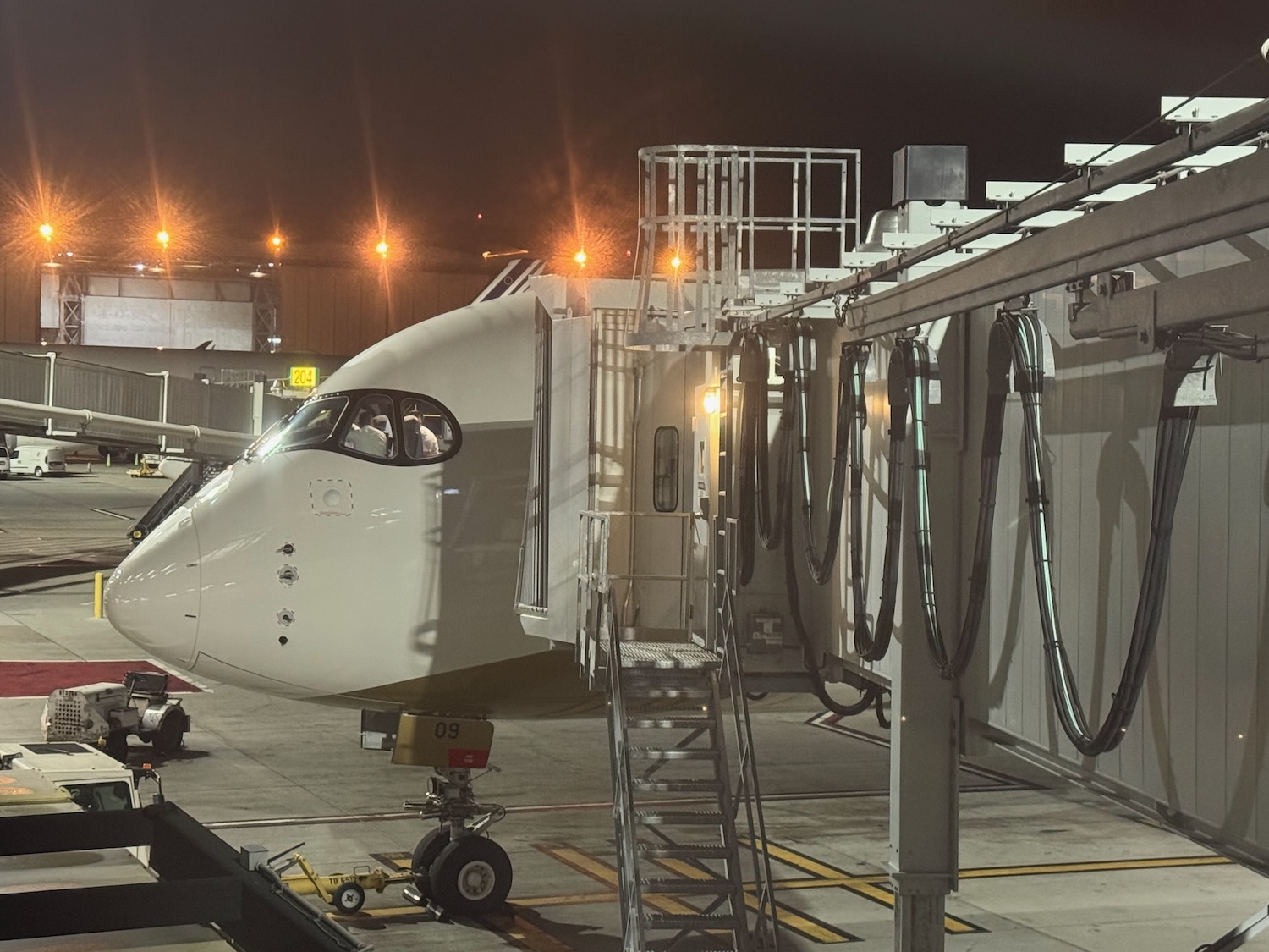 a plane at an airport
