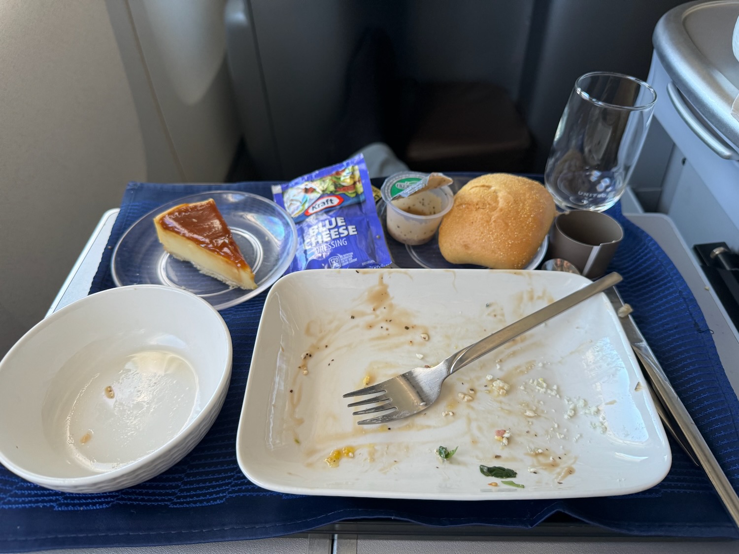 a plate with food on it