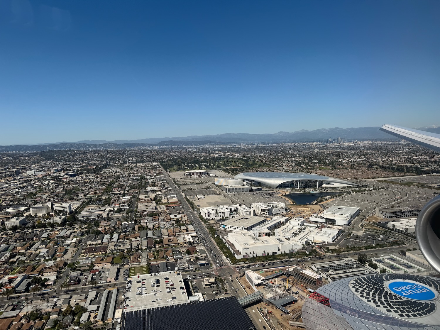 Stratosphere Las Vegas with buildings and a large sky