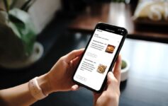 a person holding a phone