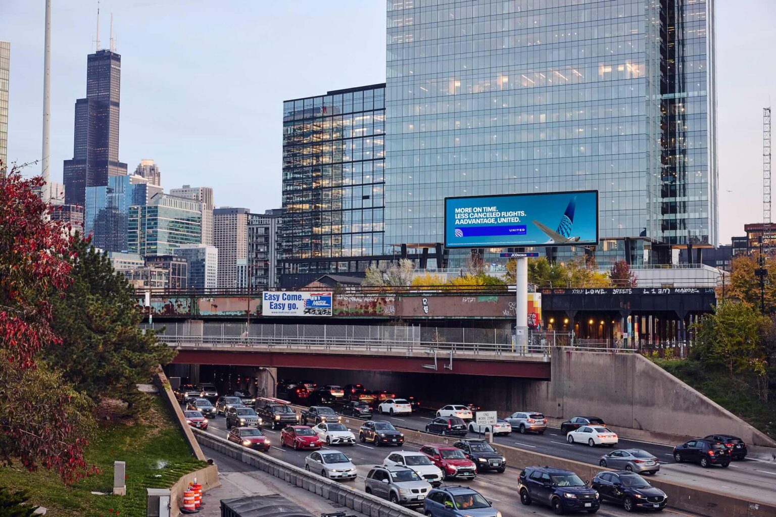 United’s Chicago Billboards Turn OOH Into PR