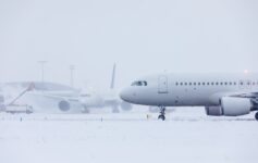 flight cancellations snow airport