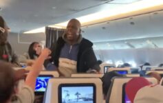 British Airways church service flight